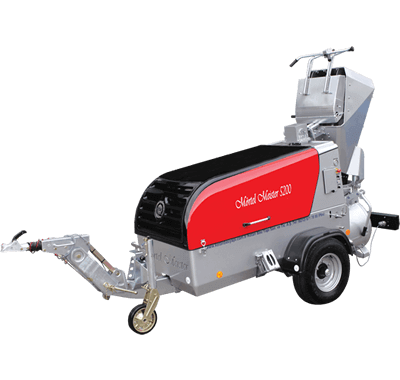 MÖRTEL MEISTER 5200 EBS BESCHICKER + SCHRAPPER